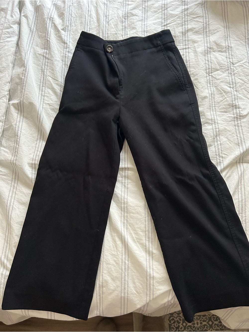 Ann Taylor Black Tailored Trousers worn once